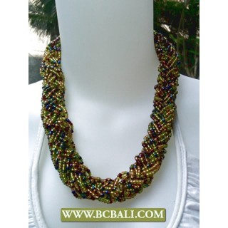 Seed Beads mix Color Fashion Necklaces Chockers